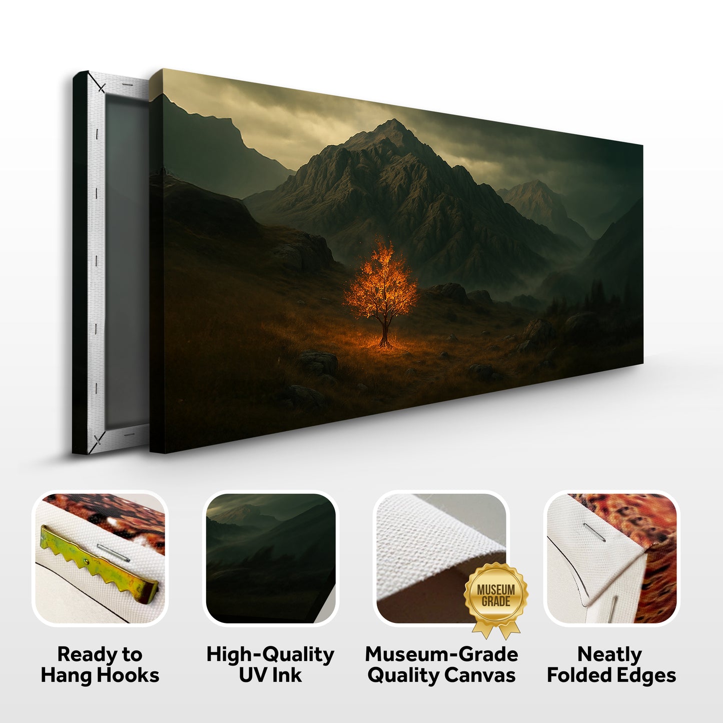 Burning Bush - Faith Wall Art V