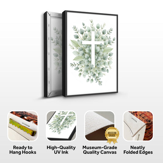 Minimalist Cross Faith Wall Art