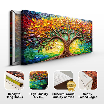 Tree Of Life Impasto Wall Art