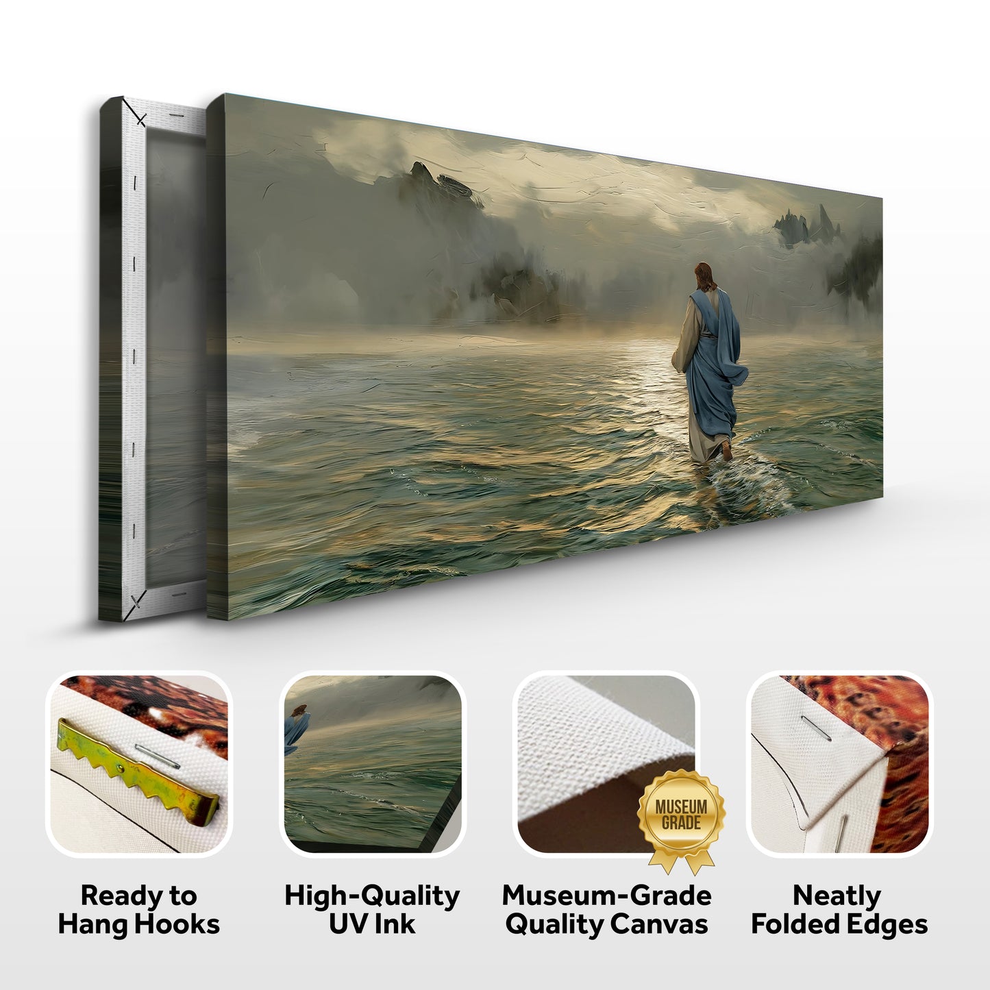 Walking on Water - Faith Wall Art VI