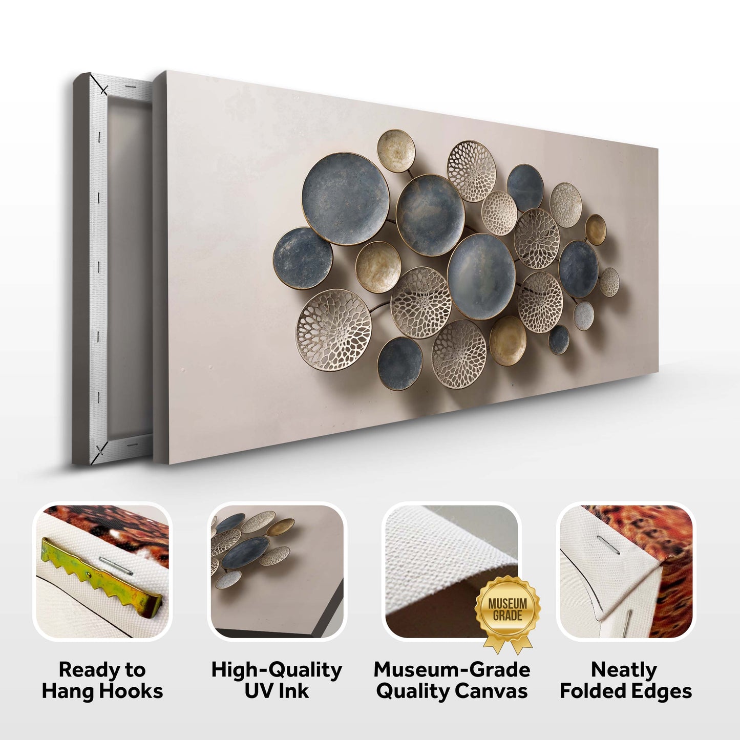 Lotus Leaf Abstract Wall Art IV