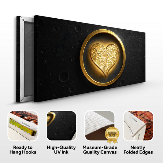 Heart Eclipse Wall Art