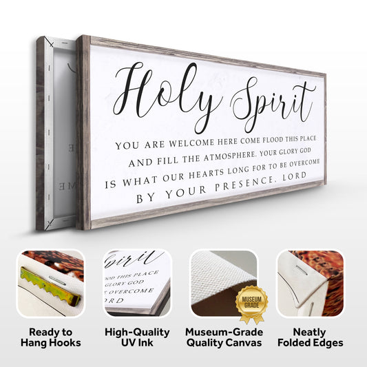 Holy Spirit You are Welcome Here Faith Sign II