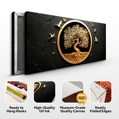 3D Celtic Minimalist Tree of Life Wall Art
