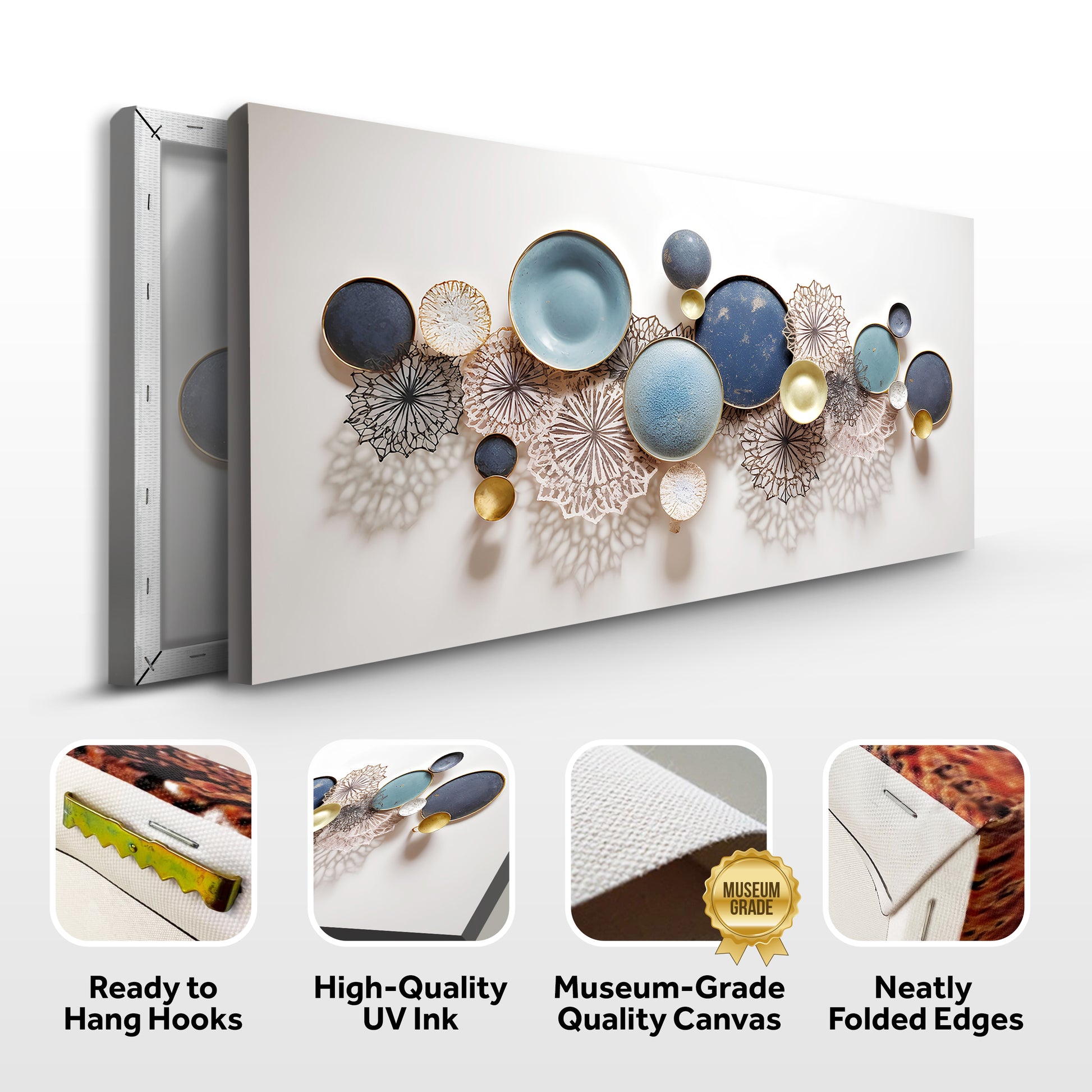 Lotus Leaf Abstract Wall Art III