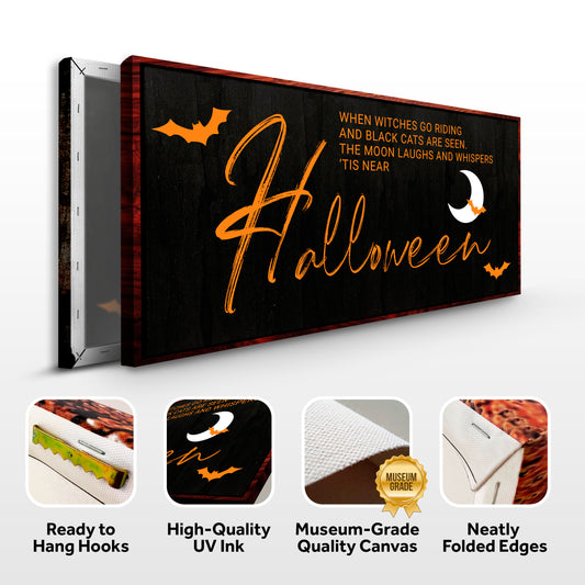 When Witches Halloween Wall Sign