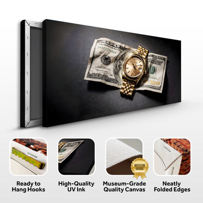 Time Is Money Wall Art