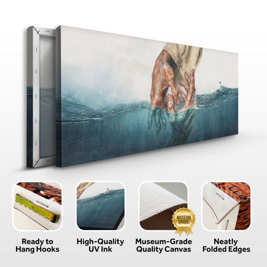 The Hand Of Jesus Wall Art