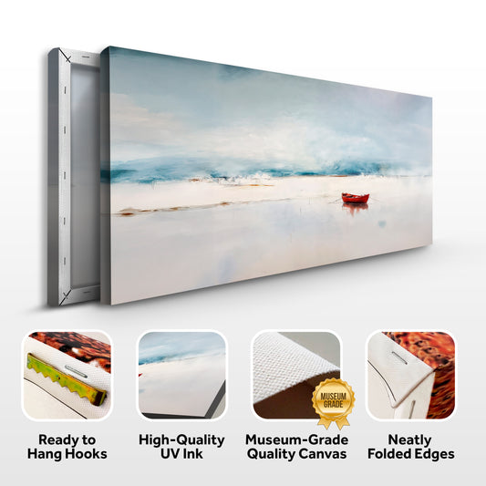 Misty Morning Abstract Wall Art