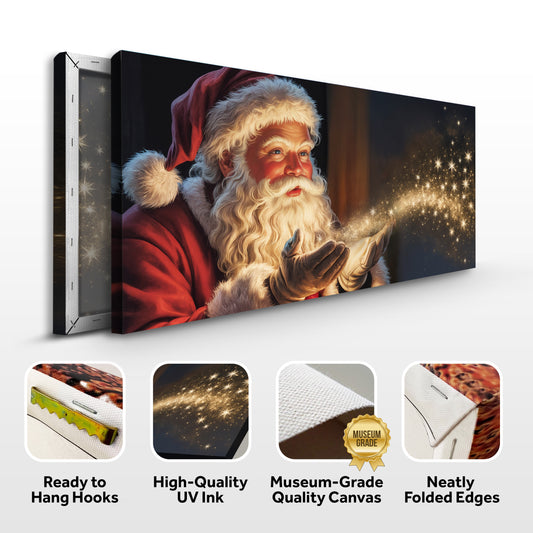 Vintage Santa Claus Christmas Wall Art II