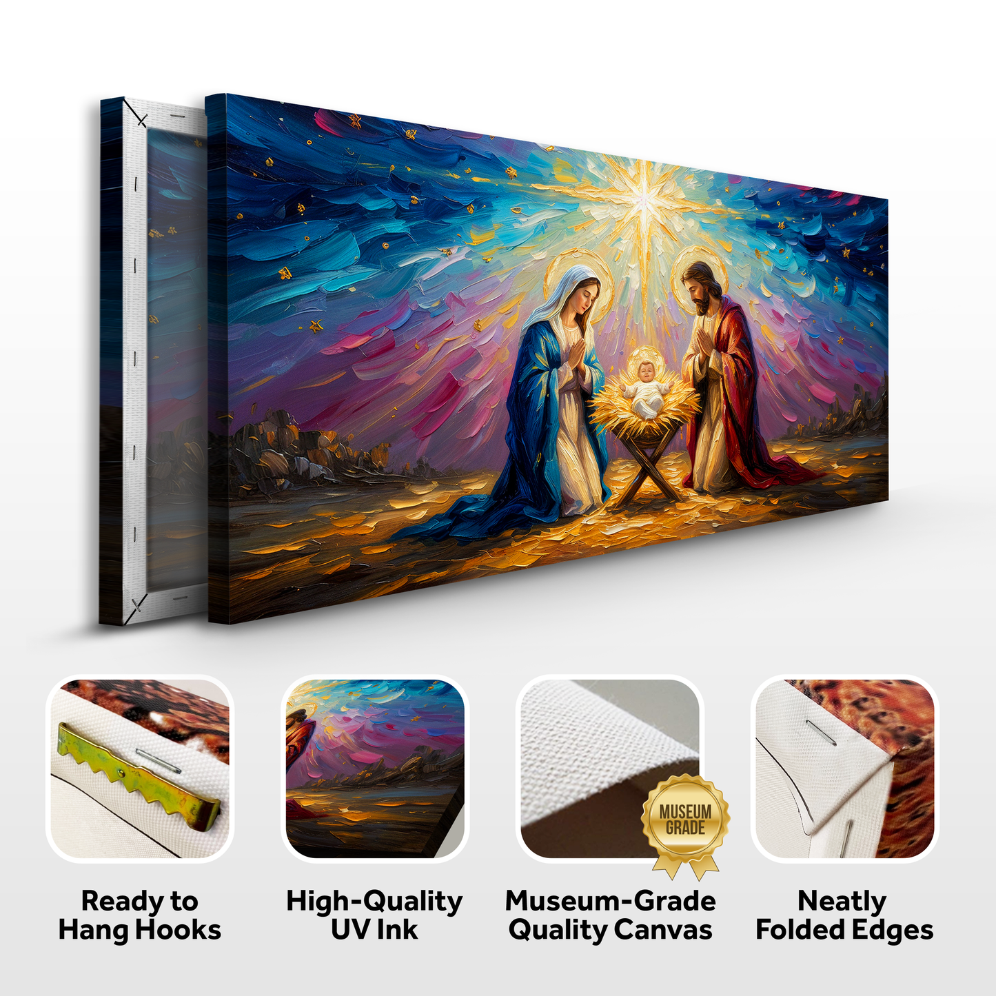 The Holy Night Christmas Wall Art