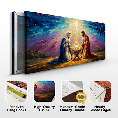 The Holy Night Christmas Wall Art