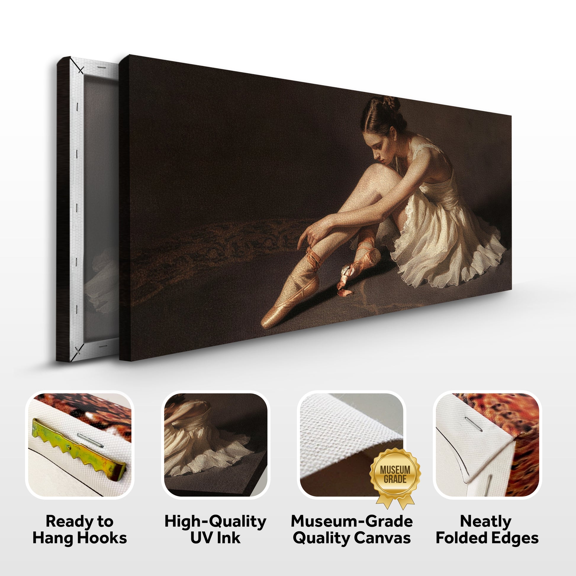 The Ballet Dancer's Solitude Wall Art