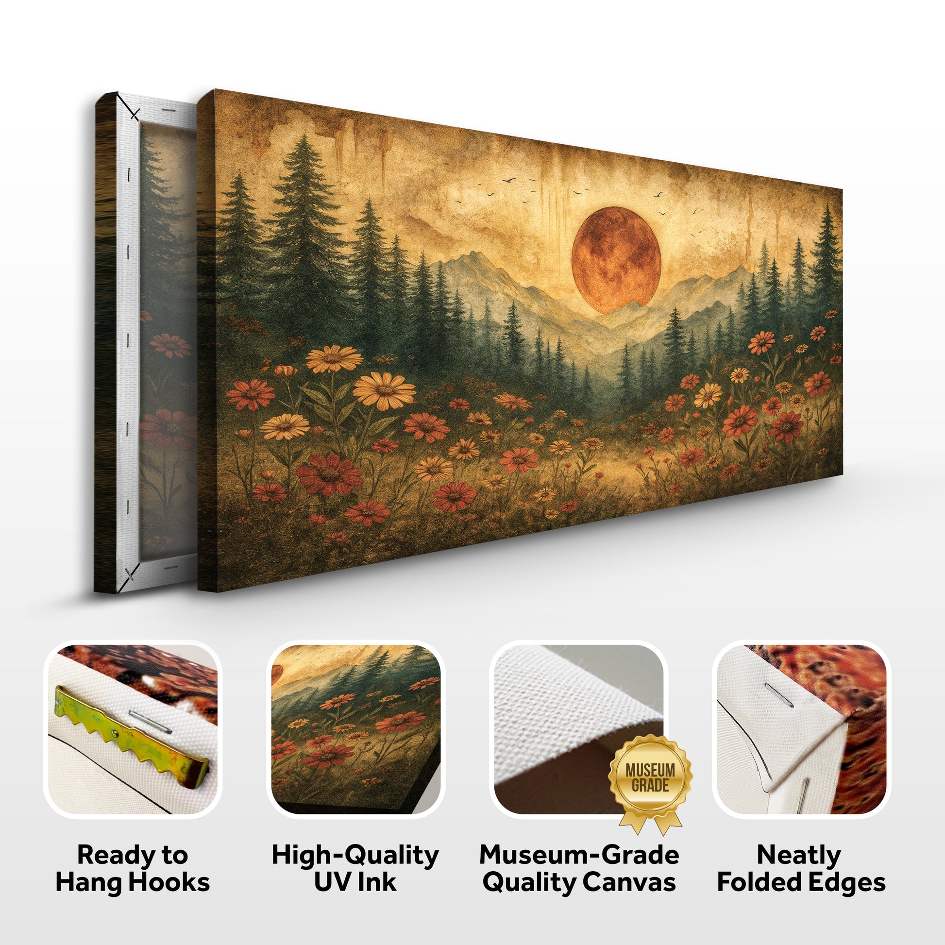 Vintage Wildflowers Wall Art III