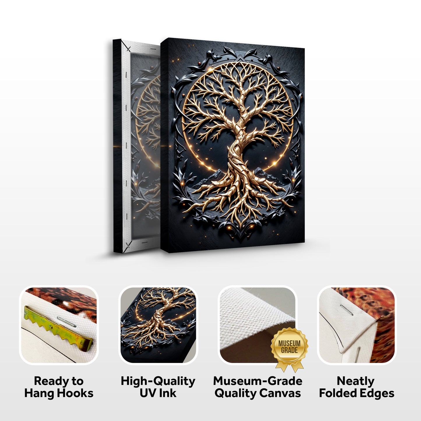 3D Celtic Tree of Life Wall Art II