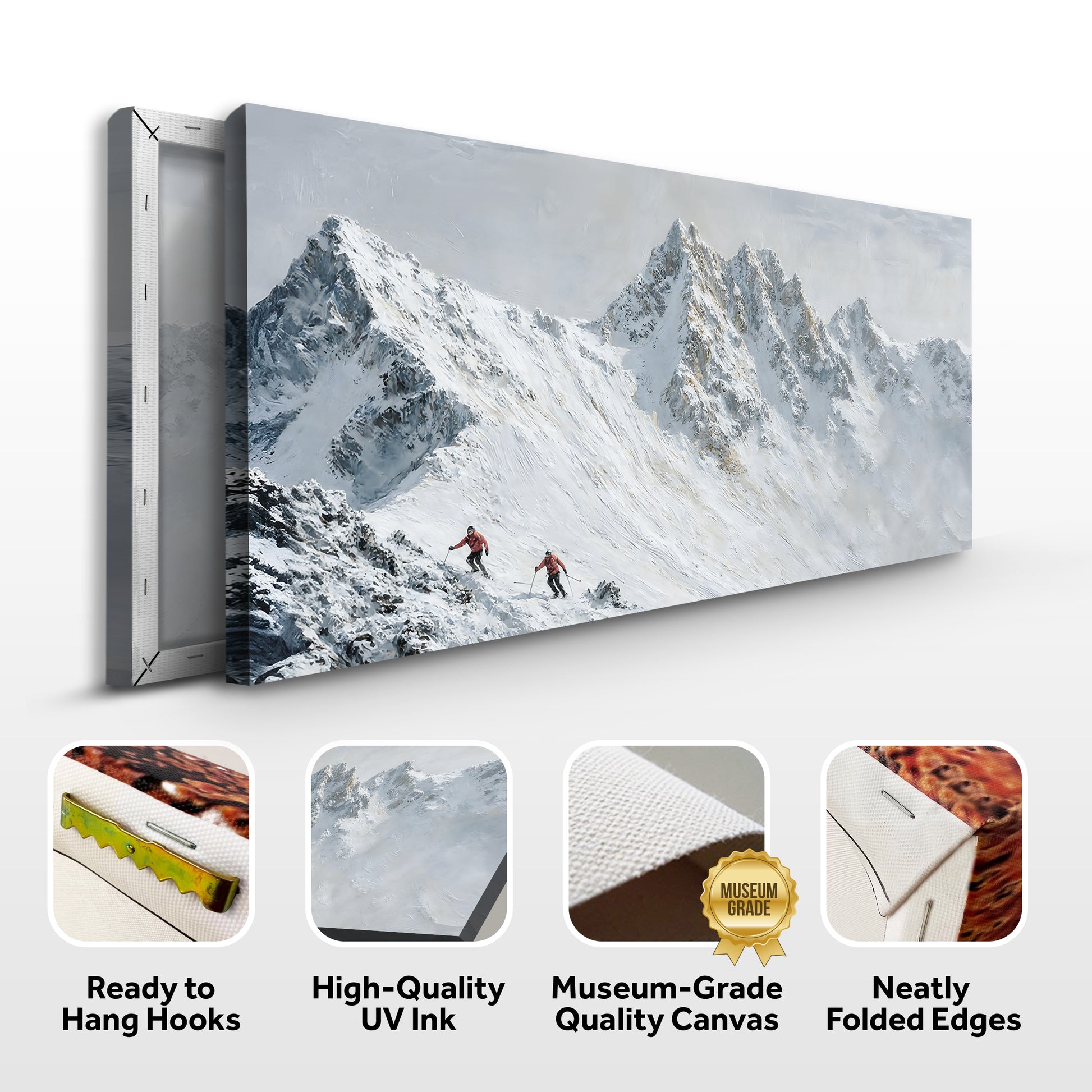 Pastel Mountain Art Wall Art