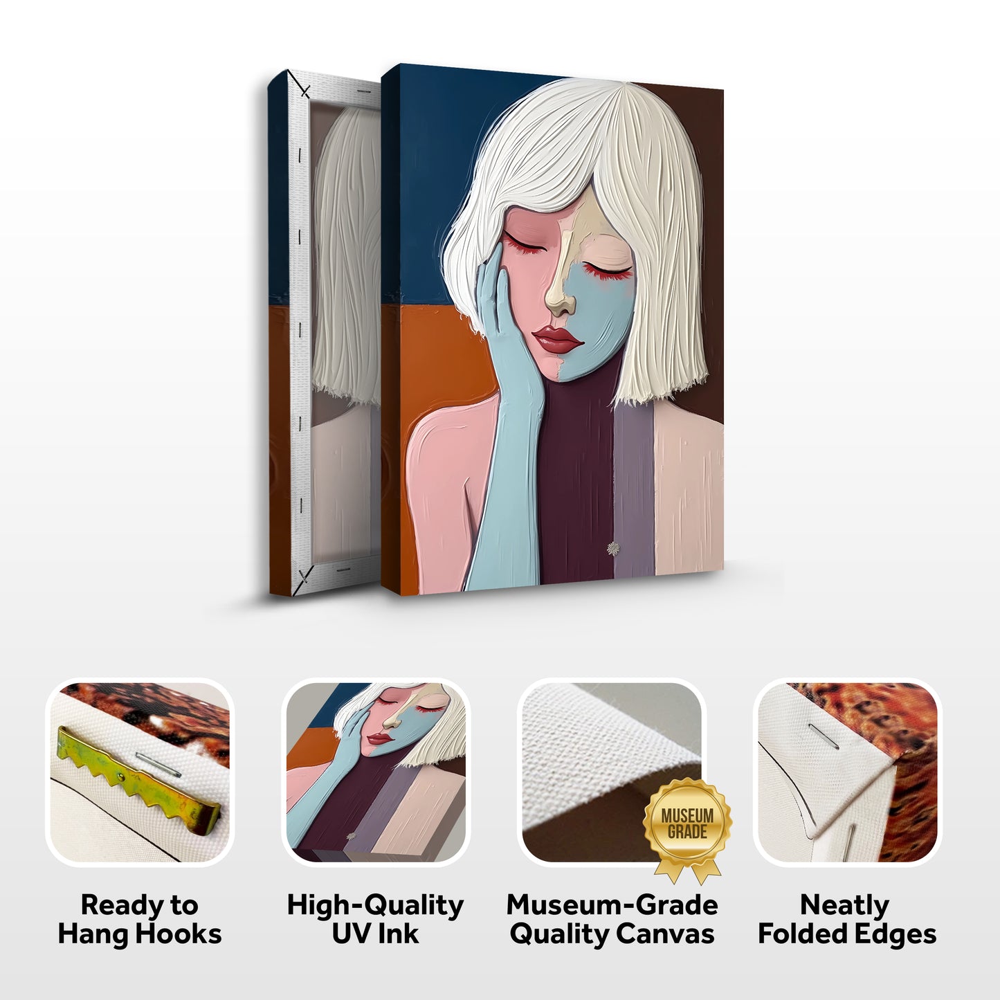 Abstract Portrait Wall Art