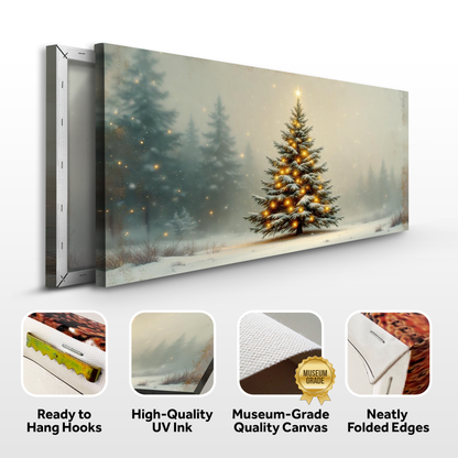 Vintage Christmas Tree Wall Art XI