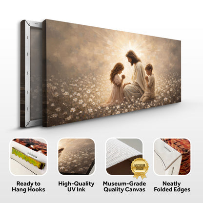 A Prayer in His Presence Faith Wall Art