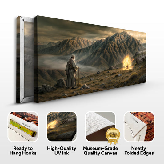 Burning Bush - Faith Wall Art