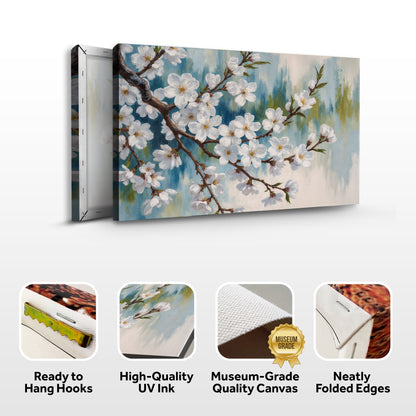 Pastel Plum Blossoms Wall Art