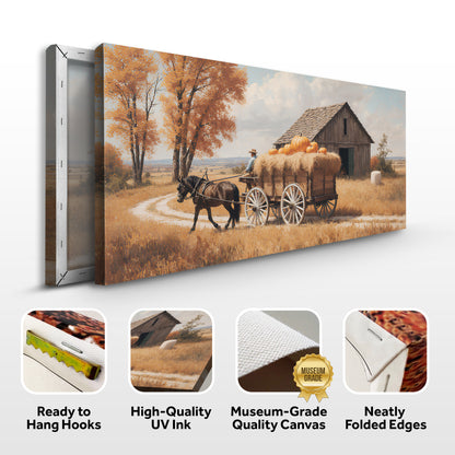 Hay Rides With Grampa Wall Art