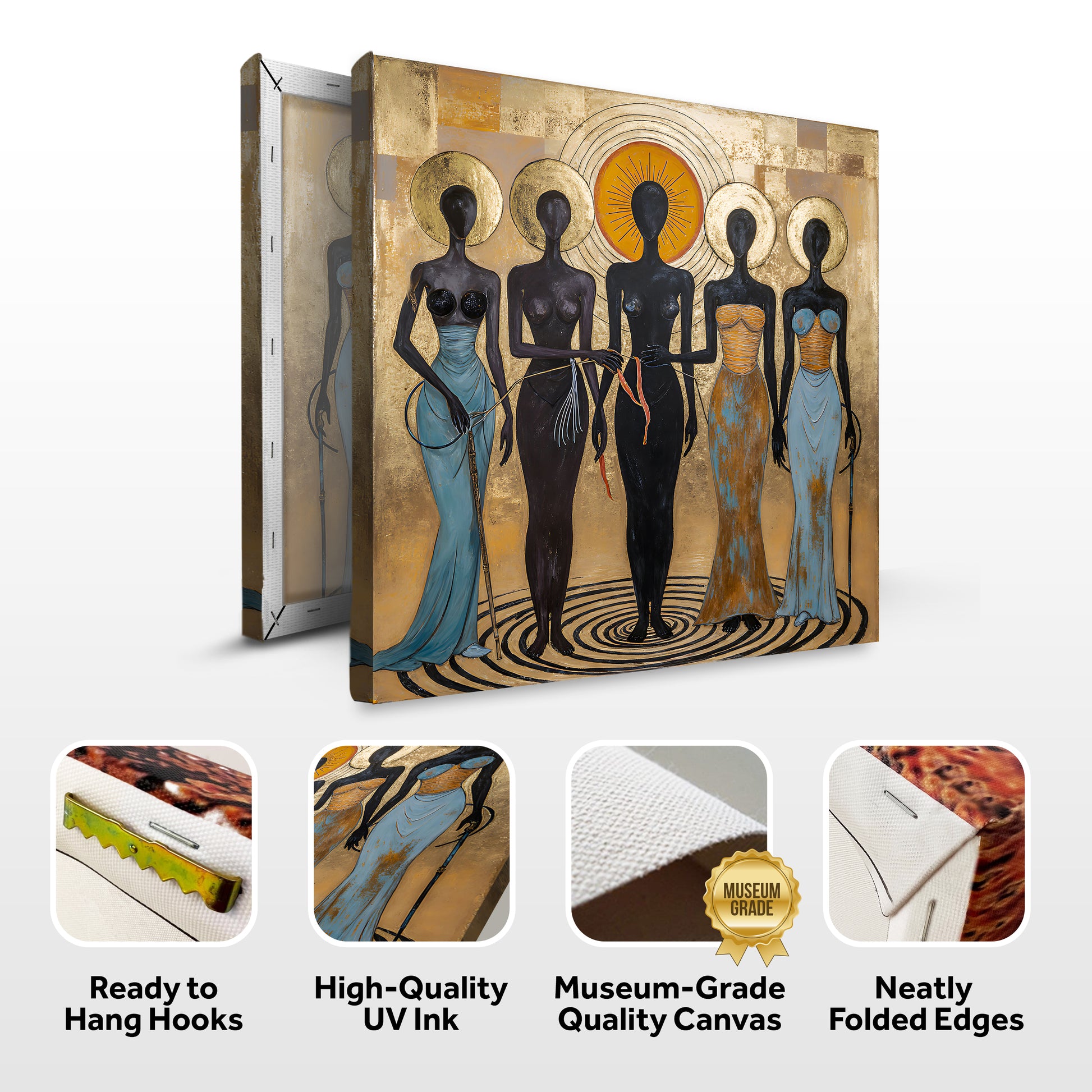 Sisters Of The Sun Wall Art