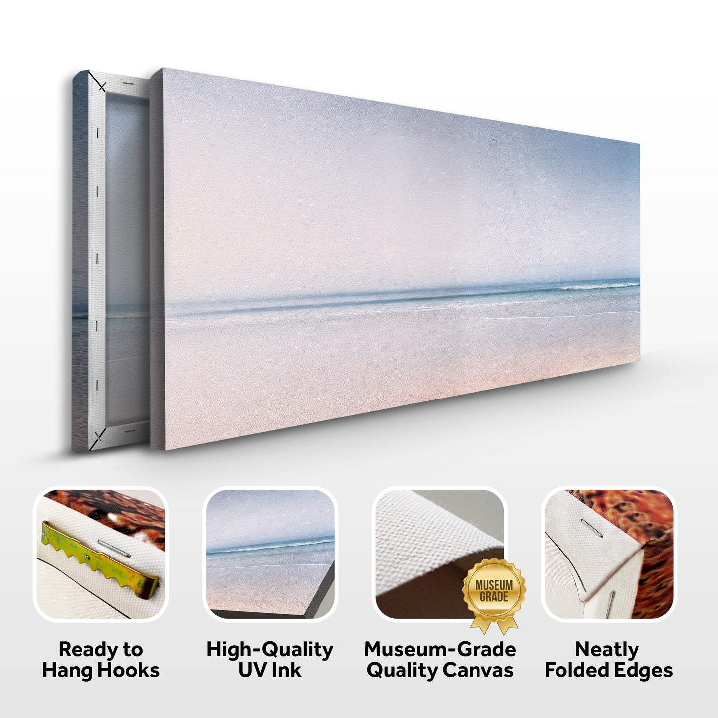 Silent Beach Horizon Wall Art II