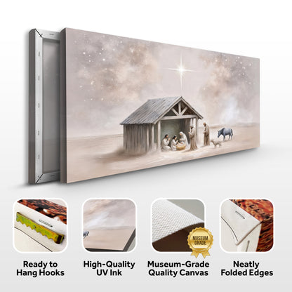 The Nativity Scene Christmas Wall Art
