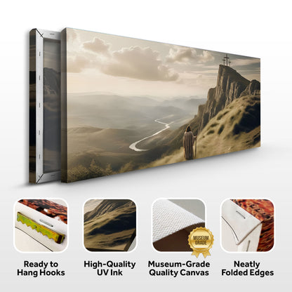 Walking to Golgotha Faith Wall Art