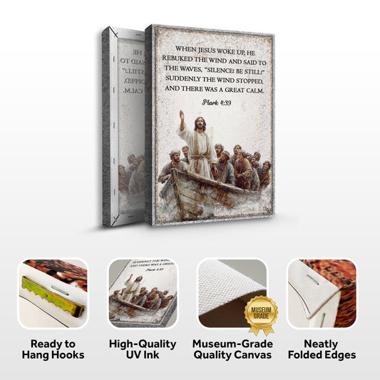 Mark 4:39 - The Great Calm Faith Sign