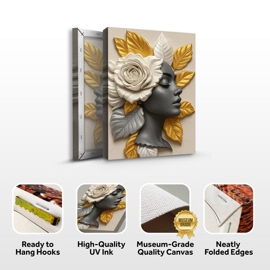 Floral Majesty Wall Art III