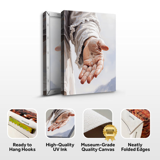 The Hand Of Jesus Wall Art II