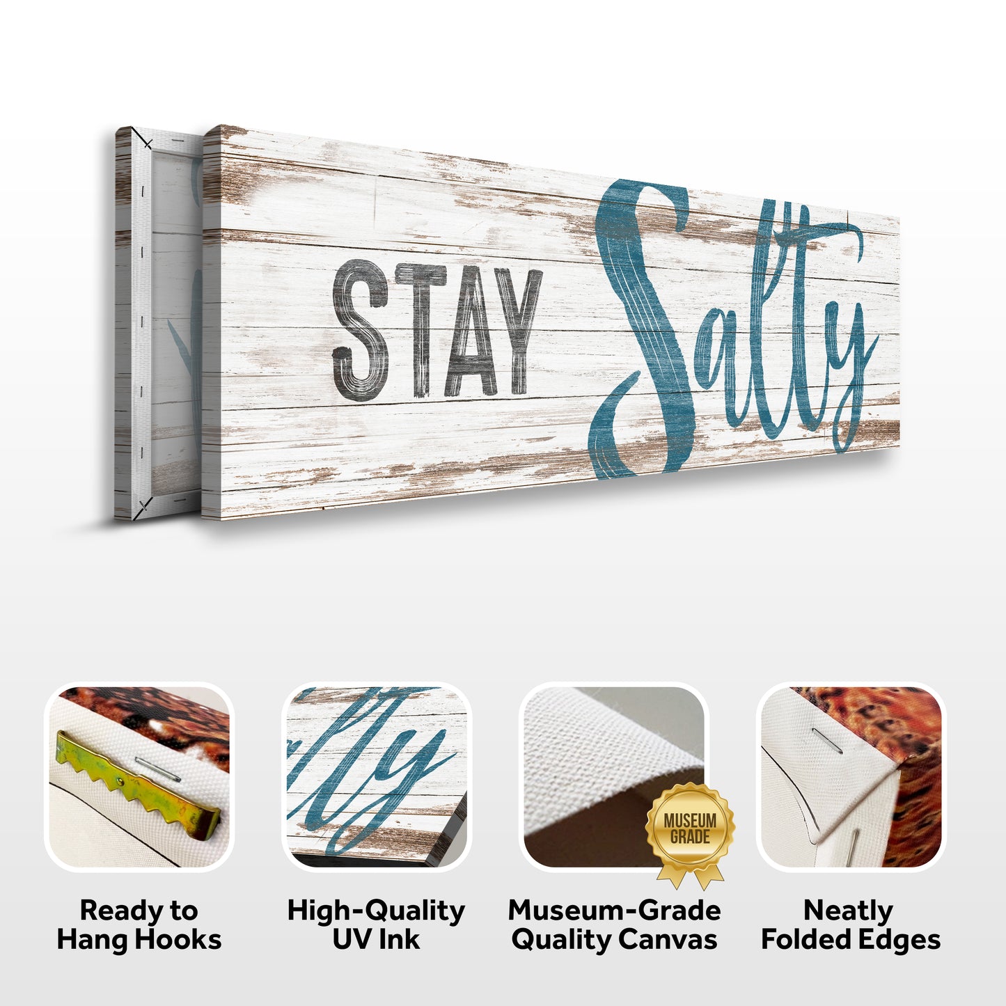 Stay Salty Coastal Sign VIII