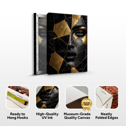 Golden Mosaic Beauty