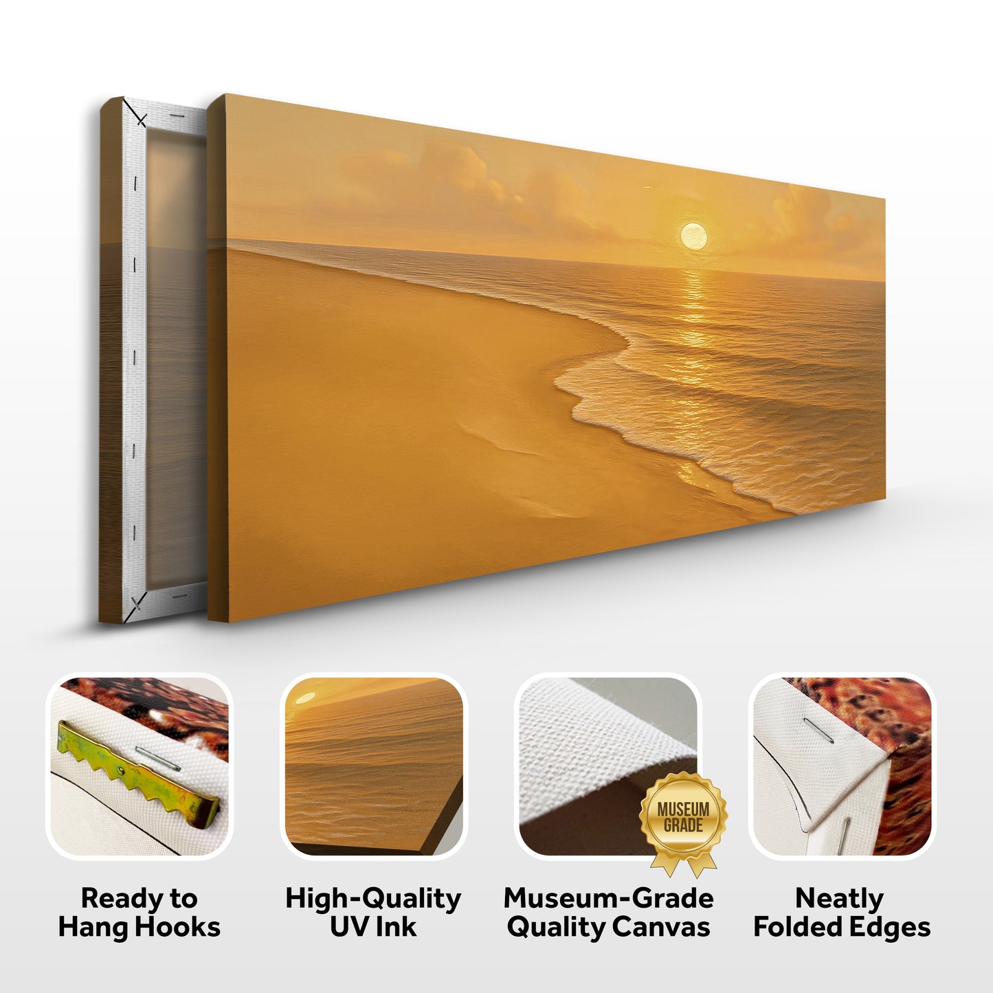 Beach Shoreline Coastal Wall Art X