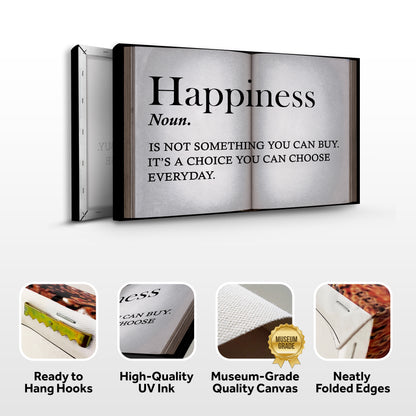 Happiness Is A Choice Wall Sign