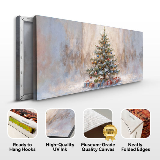 Rustic Christmas Tree Wall Art