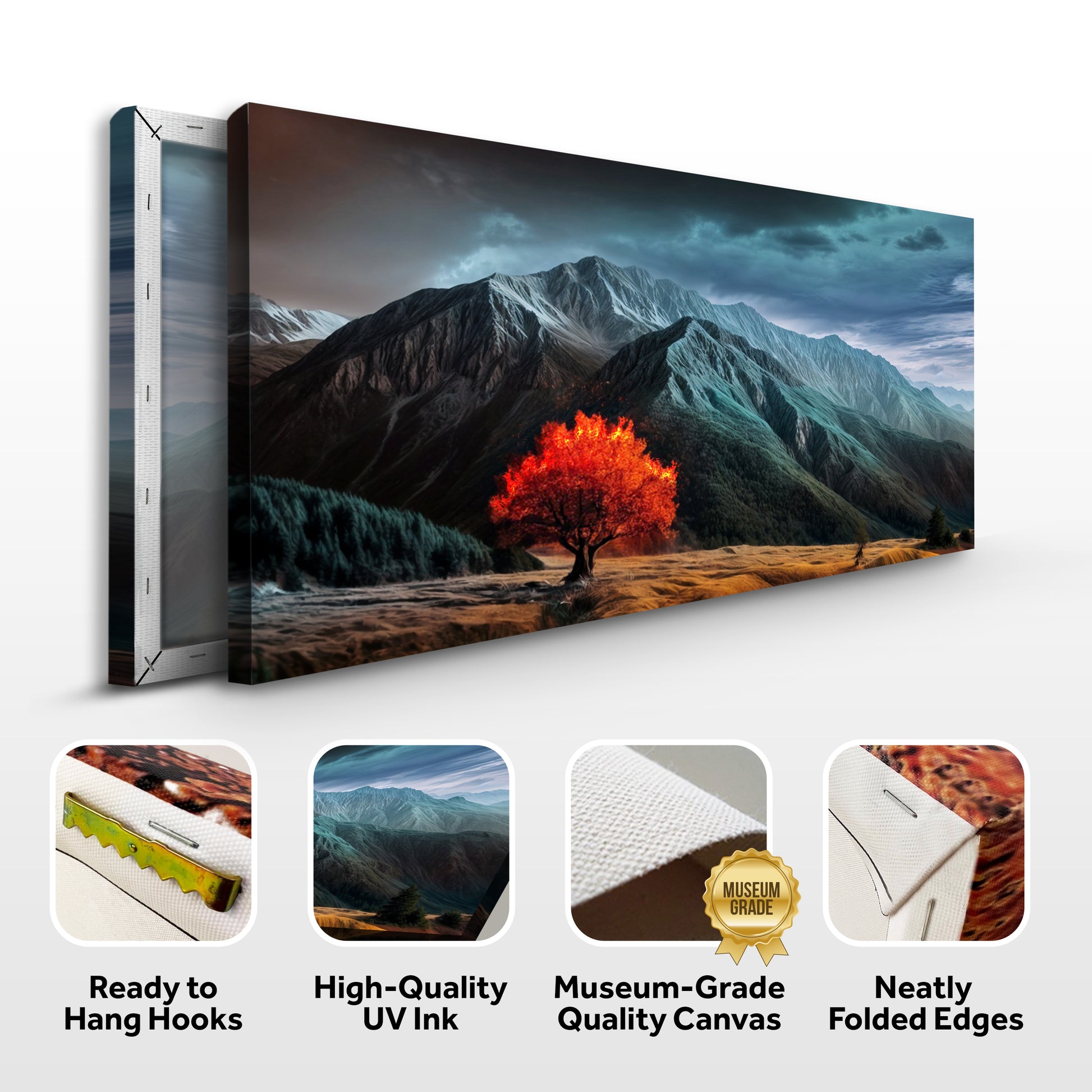 Burning Bush - Faith Wall Art IX