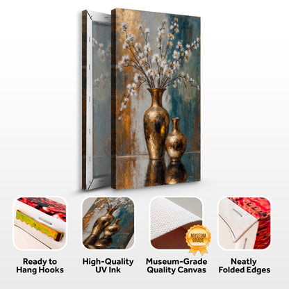 Vintage Vased Floral Wall Art