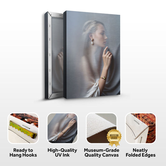 Behind Curtain Wall Art