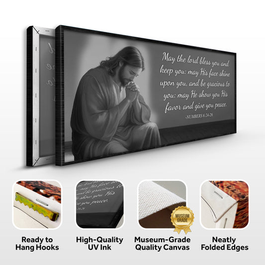 Numbers 6:24-26 - May The Lord Bless You Faith Sign III