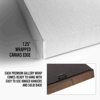 Cymbal Abstract Canvas Wall Art Specs - Image by Tailored Canvases