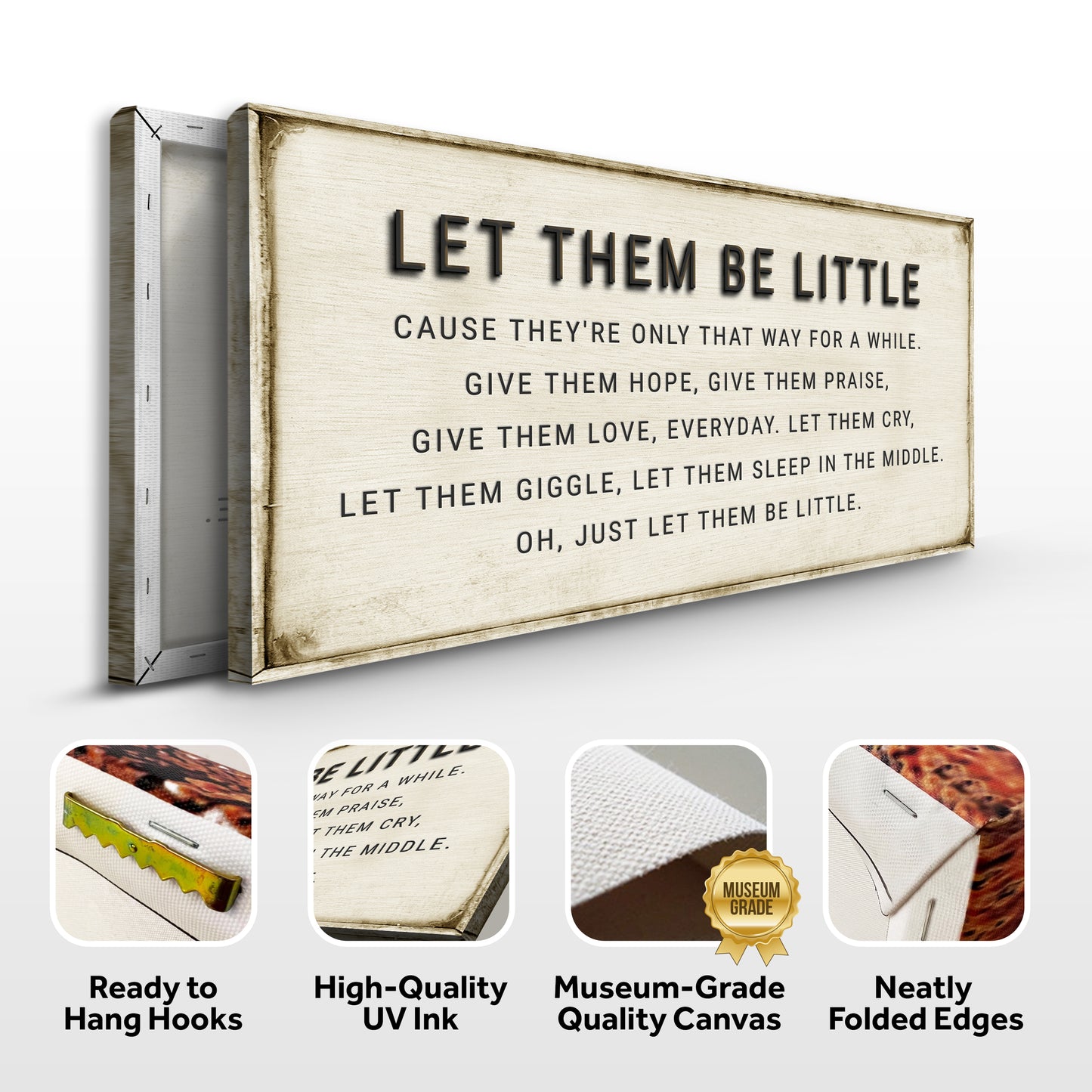 Let Them Be Little Playroom Sign