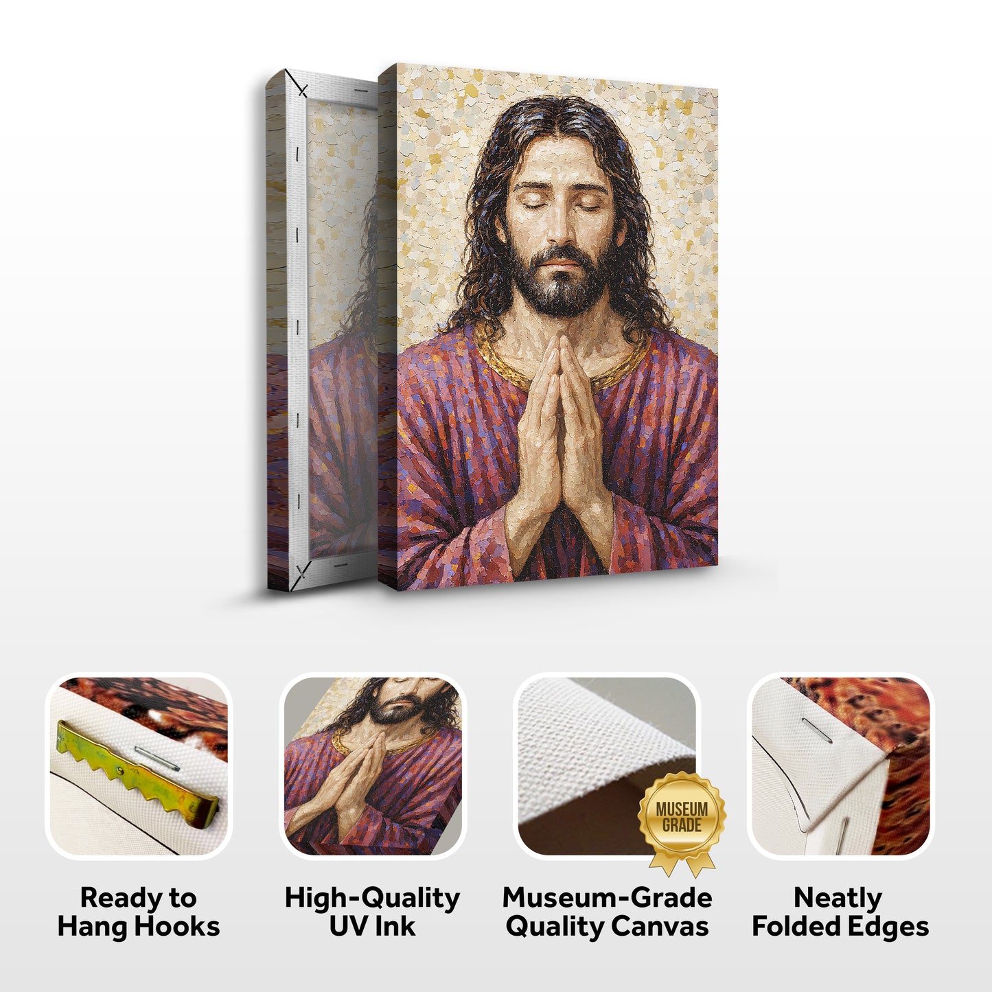 Jesus Portrait Faith Wall Art