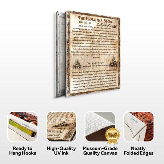 The Christmas Story Sign II - Image by Tailored Canvases