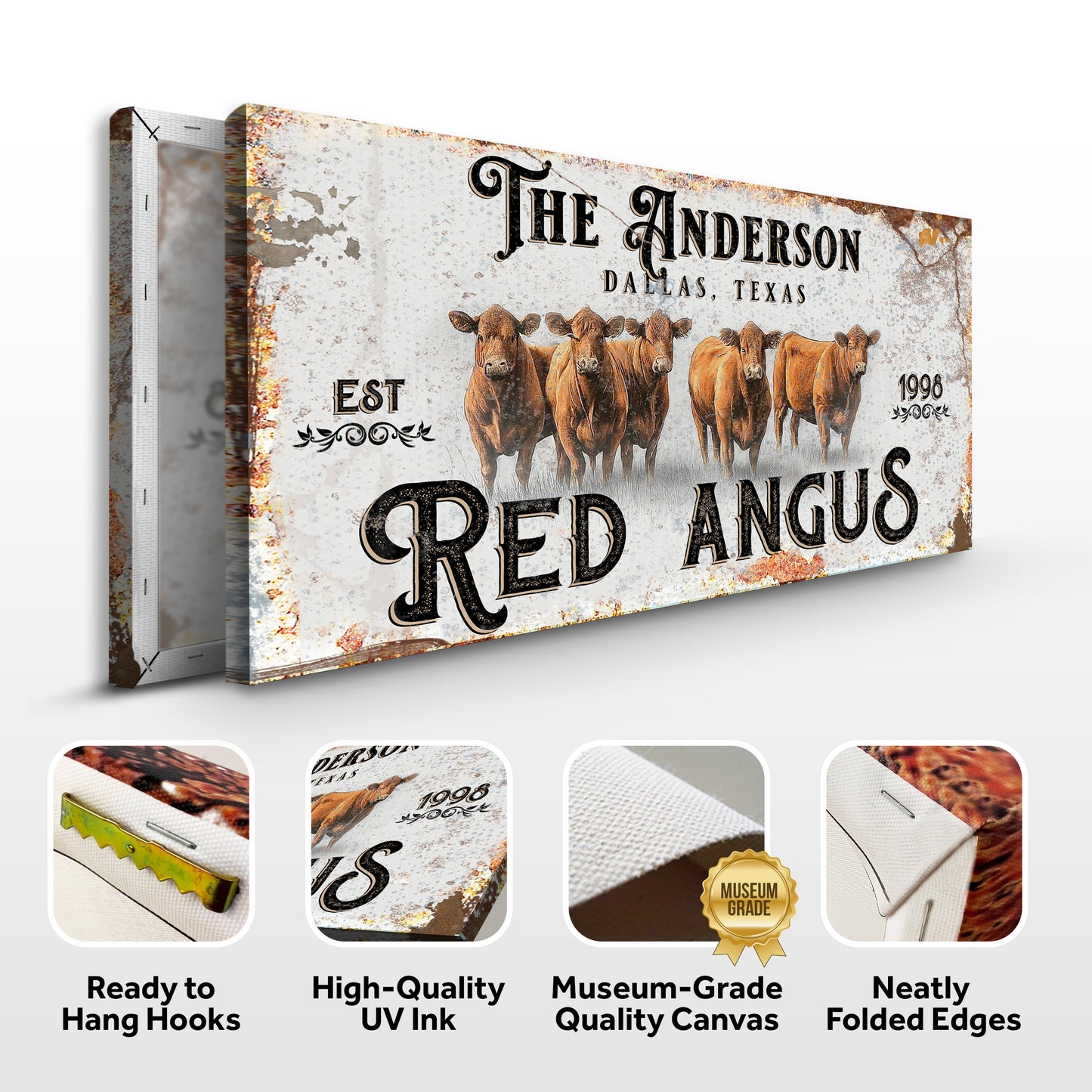 Red Angus Sign