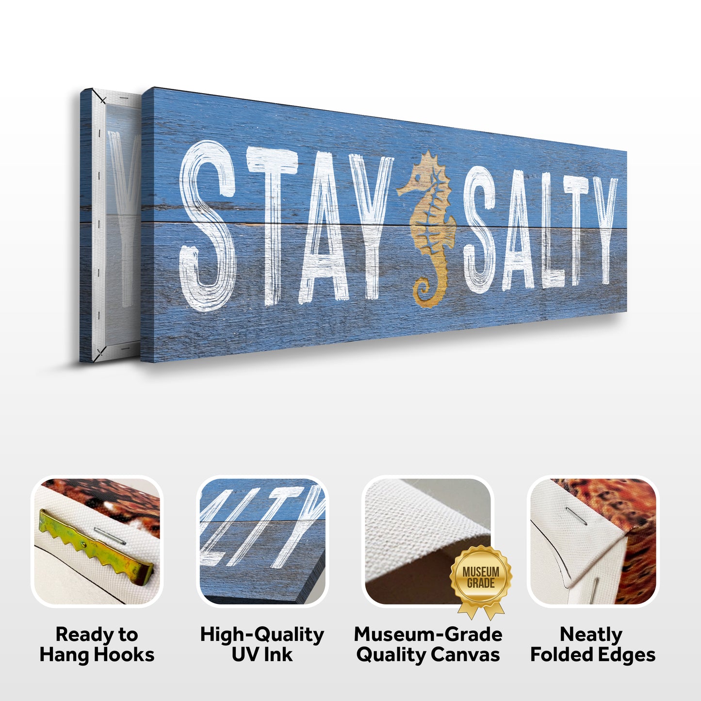 Stay Salty Coastal Sign VII