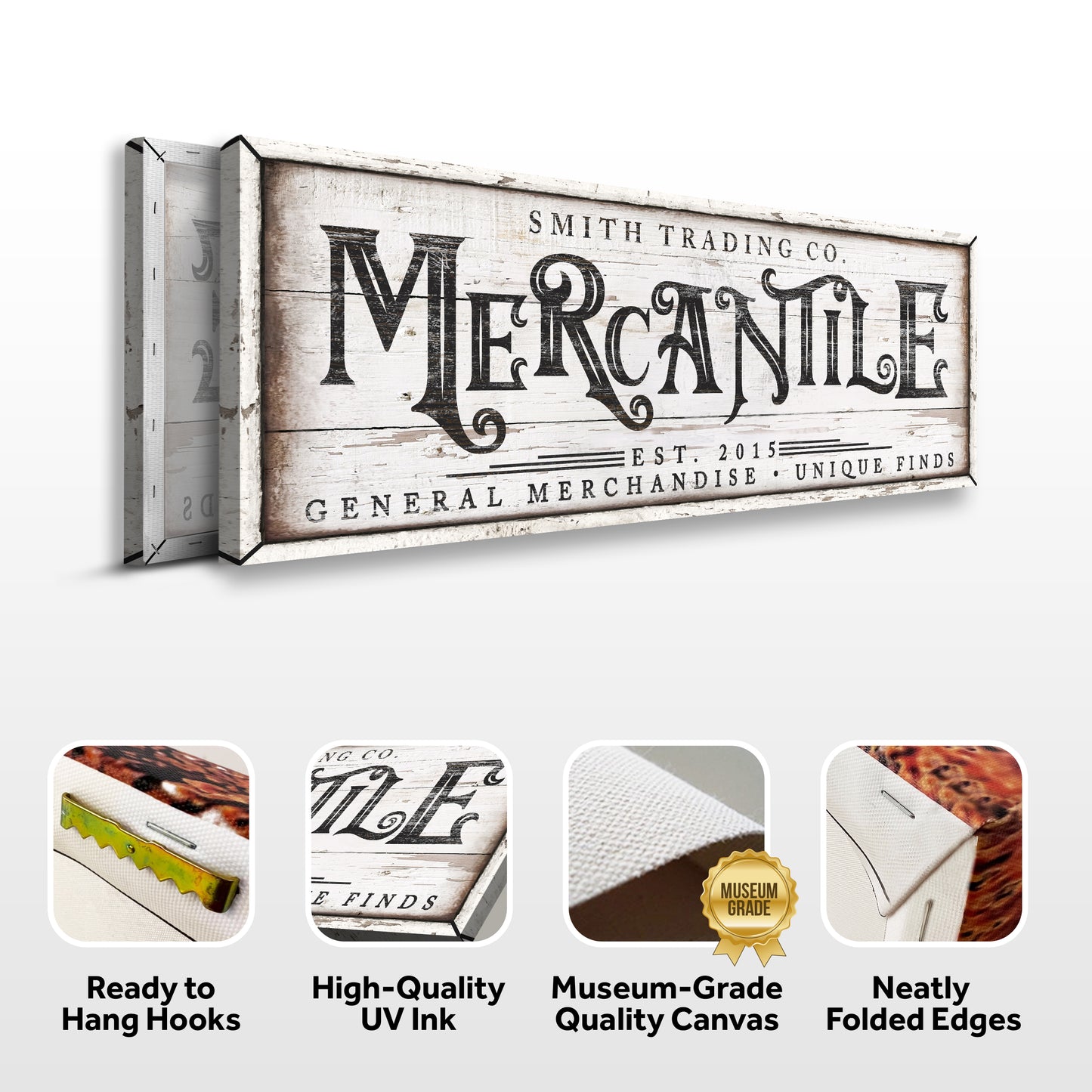 Personalized Mercantile Sign