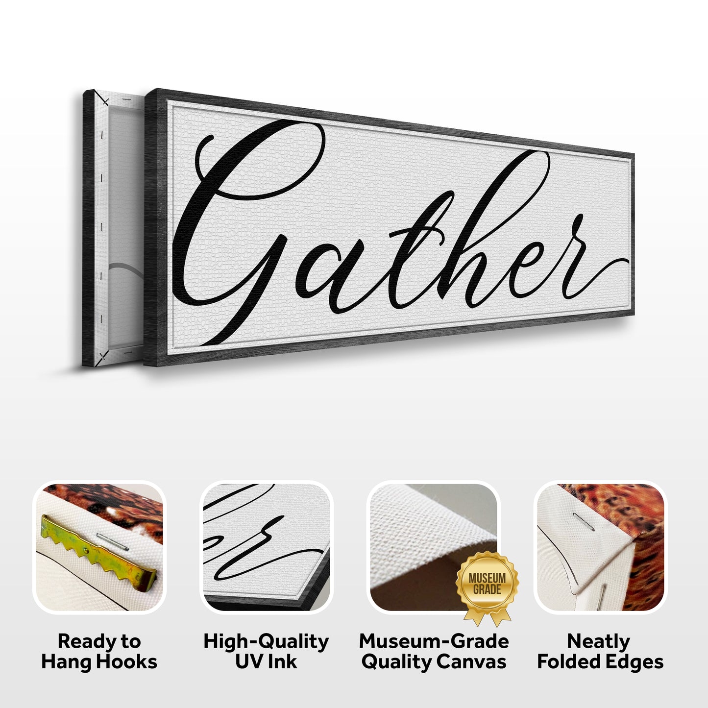 Gather Sign X Specs - Image by Tailored Canvases